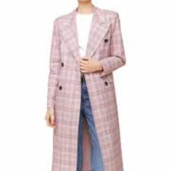 39 - NWT AVEC LES FILLES WALKER RAGLAN COAT - Picture 3 of 4